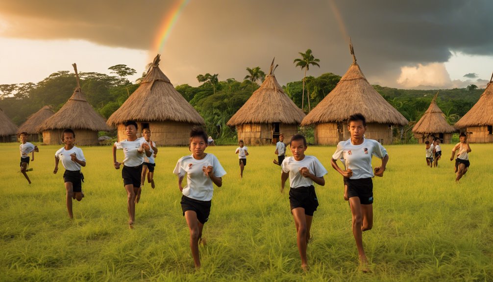 training young athletes sumba