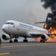 busan plane fire evacuation