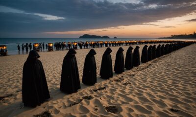 drini beach tragedy victims buried