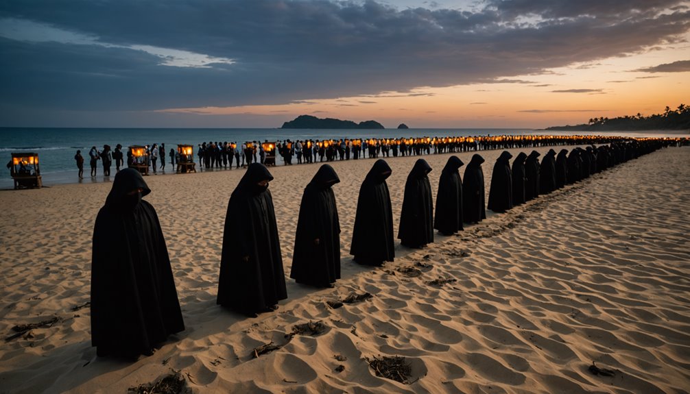 drini beach tragedy victims buried