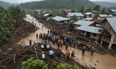 flash floods and landslides