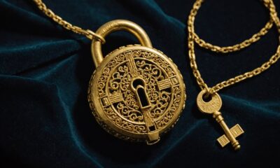 ancient golden lock discovered