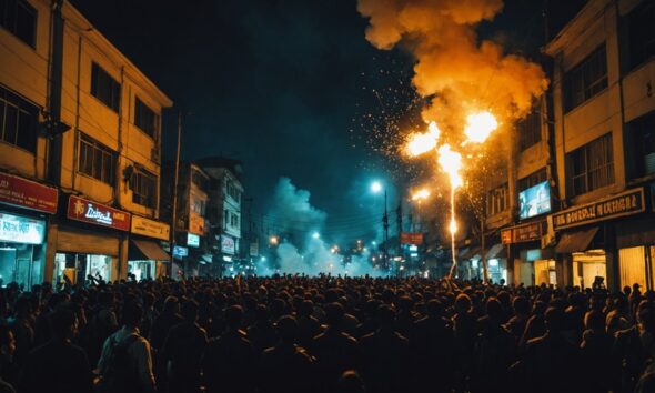 bandung s explosive protest event