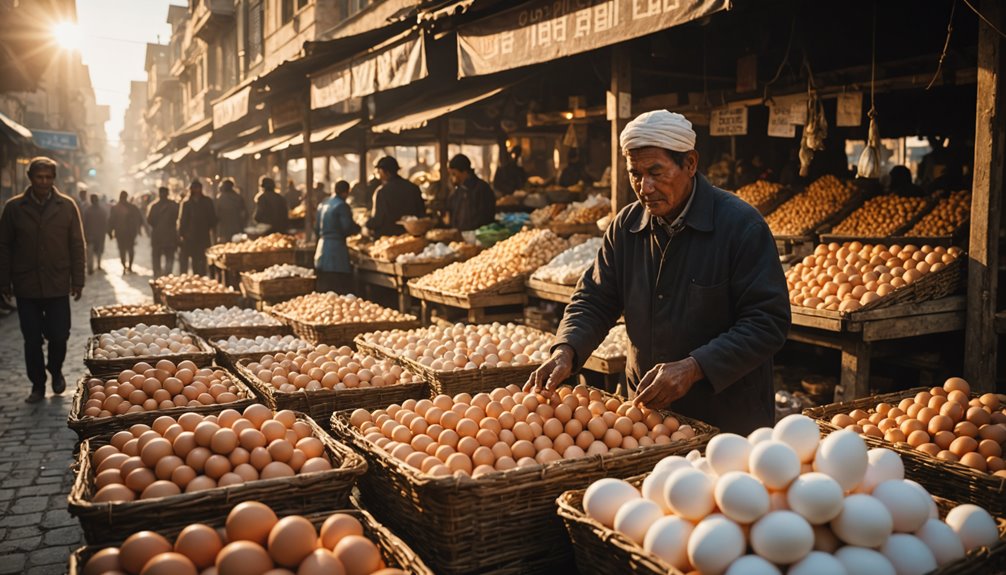 broiler chicken egg prices