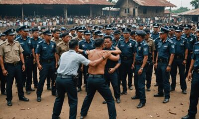 cockfighting arrests in bekasi