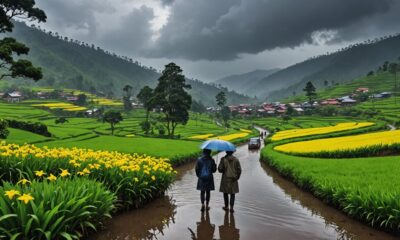 hujan deras di lembang