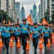 rekayasa lalu lintas Jakarta Marathon