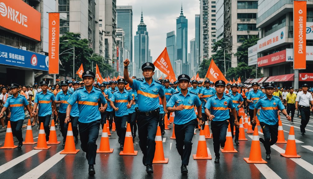 rekayasa lalu lintas Jakarta Marathon
